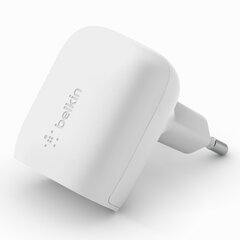 Сетевая зарядка Belkin Boost Charge USB-A 12W + Lightning Cable белая цена и информация | Зарядные устройства для телефонов | hansapost.ee