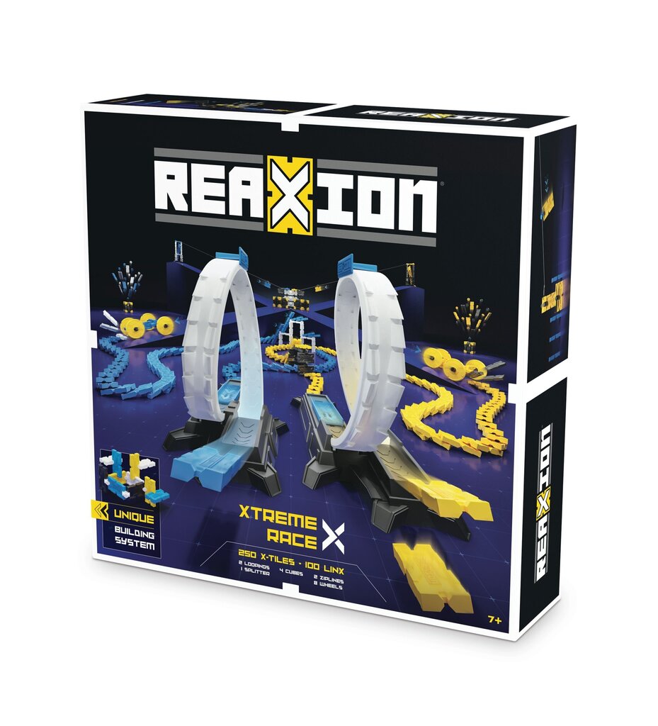 Konstruktor-doominosüsteem Reaxion Xtreme Race, 919421.004 hind ja info | Klotsid ja konstruktorid | hansapost.ee
