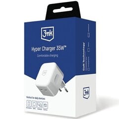 3MK Hyper Charger 35W 2xUSB-C ładowarka sieciowa QC цена и информация | Зарядные устройства для телефонов | hansapost.ee