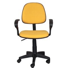 Офисное кресло Wood Garden Carmen 6012, желтого цвета цена и информация | Офисные кресла | hansapost.ee