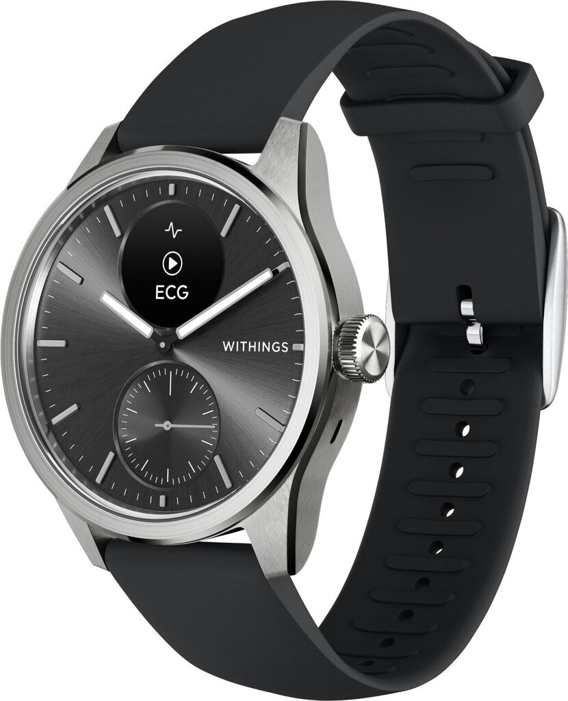 Withings Scanwatch 2, 42 mm, Black hind ja info | Nutikellad, laste nutikellad | hansapost.ee