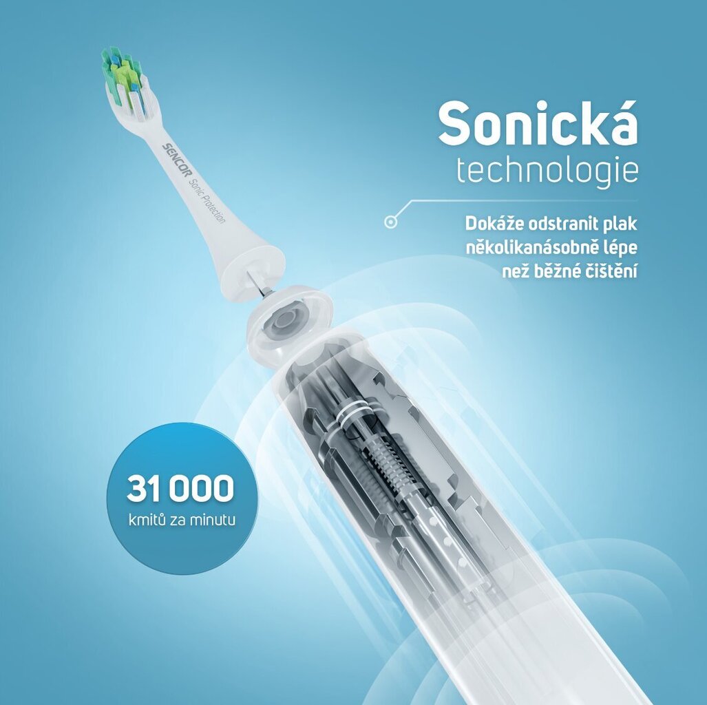 Sencor SOC 4011GD hind ja info | Elektrilised hambaharjad | hansapost.ee