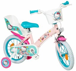 Laste jalgratas 14 Hello Kitty Toimsa 1449, roosa hind ja info | Jalgrattad | hansapost.ee