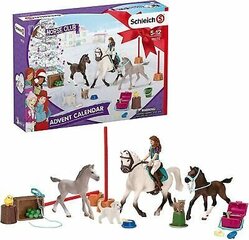 Адвент-календарь Schleich, Лошадиный клуб цена и информация | Игрушки для девочек | hansapost.ee