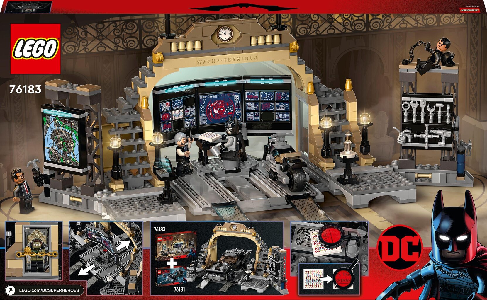 76183 LEGO® Super Heroes vastasseis mõistatajaga hind ja info | Klotsid ja konstruktorid | hansapost.ee