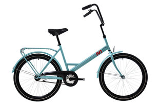 Товар с повреждением. Городской велосипед N1 Combi 24, бирюзовый цена и информация | Товары с повреждениями | hansapost.ee