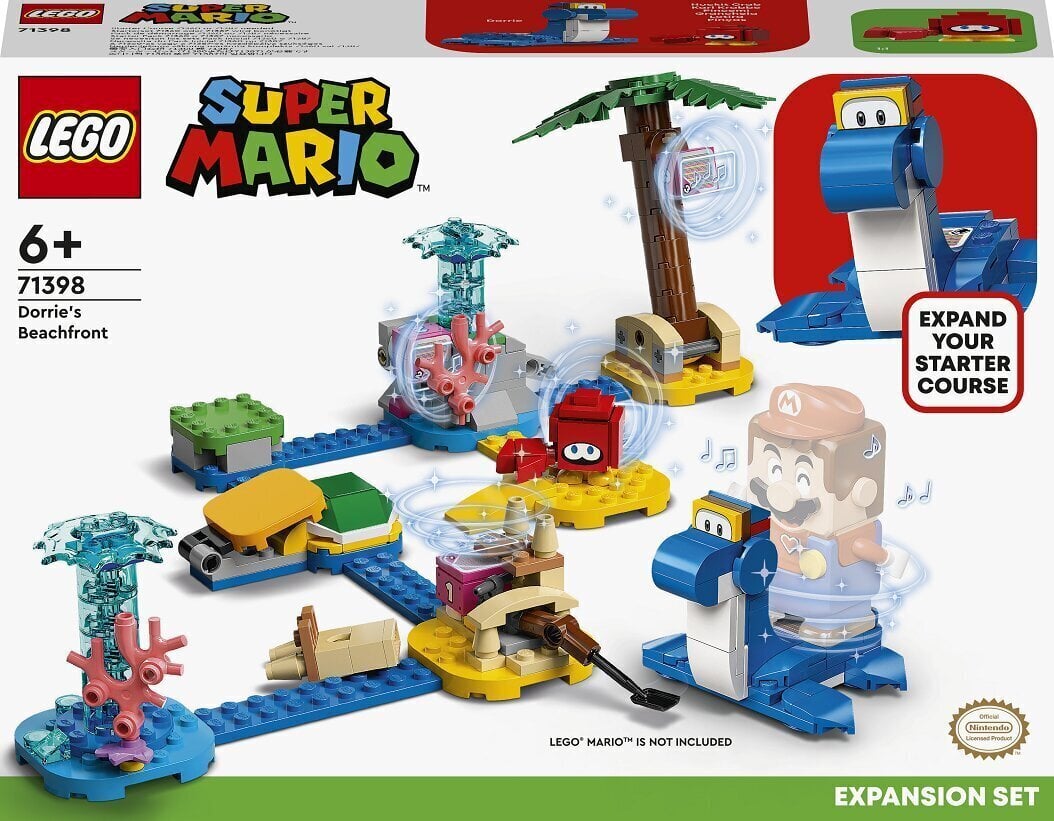 71398 LEGO® Super Mario Dorrieranna lisakomplekt цена и информация | Klotsid ja konstruktorid | hansapost.ee