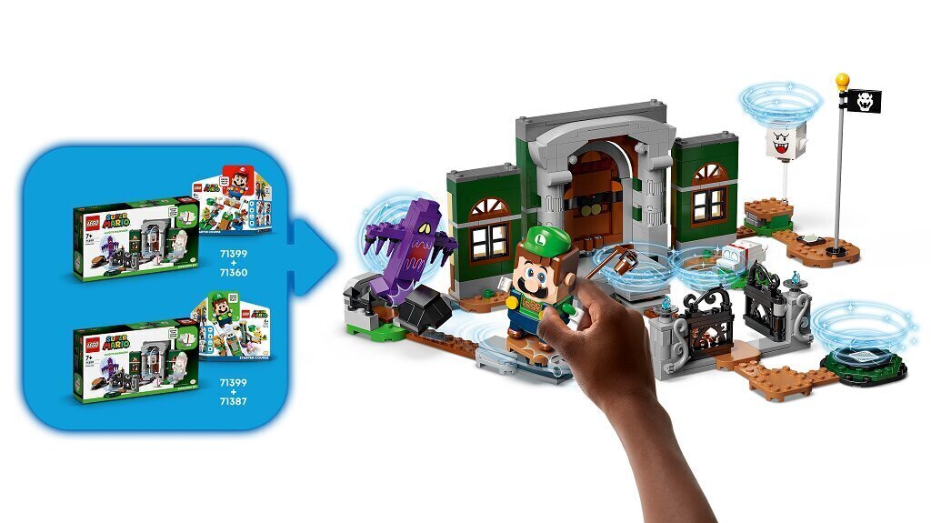 71399 LEGO® Super Mario Luigi Mansion paraadi sisenemise tarvikute komplekt цена и информация | Klotsid ja konstruktorid | hansapost.ee