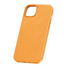 Magnetic Phone Case for iPhone 15 ProMax Baseus Fauxther Series (Orange) цена и информация | Чехлы для телефонов | hansapost.ee