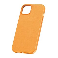 Magnetic Phone Case for iPhone 15 ProMax Baseus Fauxther Series (Orange) цена и информация | Чехлы для телефонов | hansapost.ee