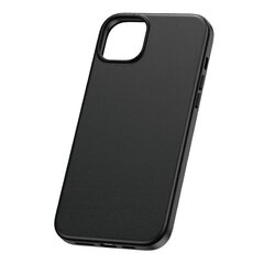 Phone Case for iPhone 15 ProMax Baseus Fauxther Series (Black) цена и информация | Чехлы для телефонов | hansapost.ee