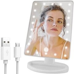 LED peegel Soulima hind ja info | Kosmeetikakotid ja meigipeeglid | hansapost.ee