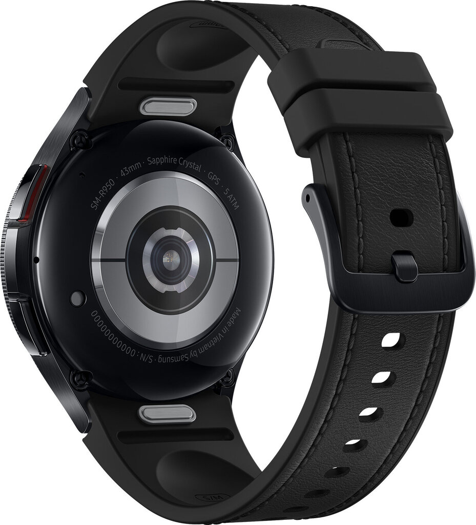 Samsung Galaxy Watch6 Classic 43mm BT Black SM-R950NZKAITV hind ja info | Nutikellad, laste nutikellad | hansapost.ee