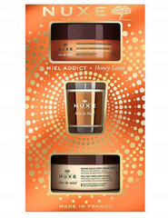 Kosmeetikakomplekt Nuxe Honey Lover Dry Skin Body Care: kehakoorija, 175 ml + kehapalsam, 200 ml + küünal, 70 g hind ja info | Nuxe Kehahooldustooted | hansapost.ee
