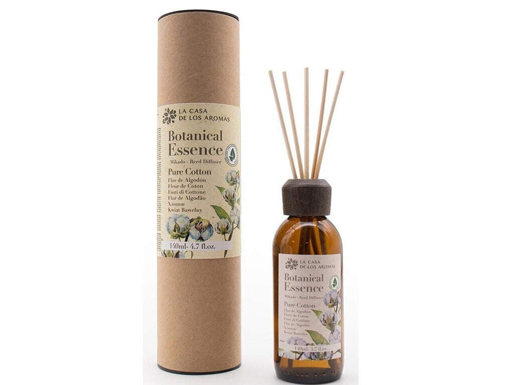 Kodulõhnastaja La casa de los aromas Botanical Essence Puuvill, 140ml hind ja info | Õhuvärskendajad | hansapost.ee
