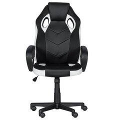 Игровое кресло Wood Garden Carmen 7601, черного/белого цвета цена и информация | Офисные кресла | hansapost.ee
