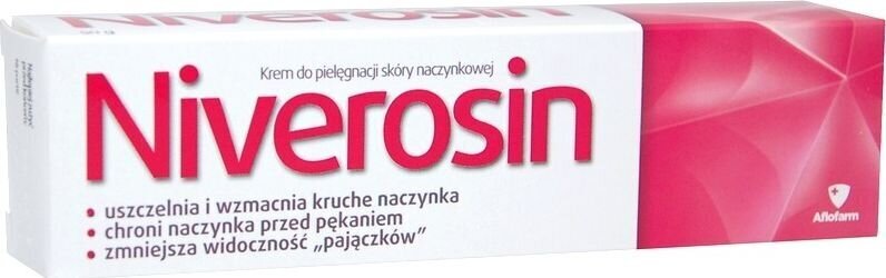 Näokreem kapillaarsele nahale Aflofarm Niverosin, 50 g hind ja info | Näokreemid | hansapost.ee