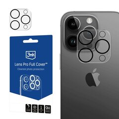 Apple iPhone 12 Pro - 3mk Lens Pro Full Cover цена и информация | Защитные пленки для телефонов | hansapost.ee