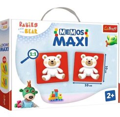 Mäng Memos Maxi Bobaski ja Teddy Bear hind ja info | Lauamängud ja mõistatused perele | hansapost.ee
