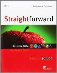 Straightforward 2nd Edition Intermediate Level Student's Book price and information | Foreign languages and language learning | hansapost.ee