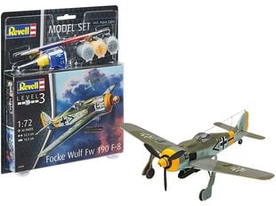 Revell - Focke Wulf Fw190 F-8 Model Set, 1/72, 63898 hind ja info | Klotsid ja konstruktorid | hansapost.ee