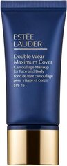 Jumestuskreem Double Wear Maximum Cover Makeup hind ja info | Jumestuskreemid ja puudrid | hansapost.ee