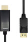 Fujtech DisplayPort/HDMI, 3 m цена и информация | Juhtmed ja kaablid | hansapost.ee