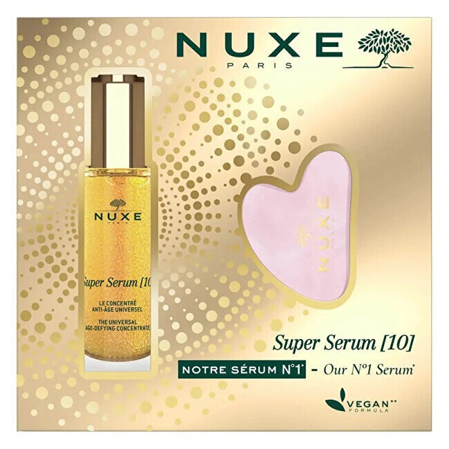 Nuxe Super Serum anti-aging skin care vananemisvastase nahahoolduse komplekt: näoseerum, 30 ml + massaažiplaat hind ja info | Näokreemid | hansapost.ee