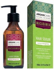 Juukseseerum Arganicare Macadamia, 100 ml hind ja info | Juuksemaskid, õlid ja seerumid | hansapost.ee