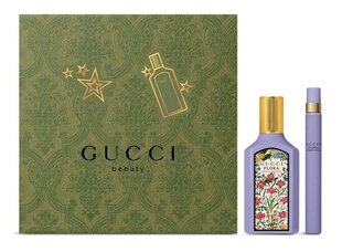 Набор Gucci Flora Gorgeous Magnolia для женщин: духи EDP для женщин, 50 мл + 10 мл  цена и информация | Gucci Духи | hansapost.ee