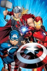 Pleedtekk Disney Avengers Heroes, 100x150 cm hind ja info | Pleedid, voodikatted ja päevatekid | hansapost.ee
