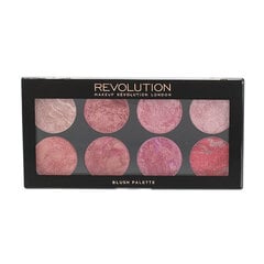 Палитра румян Makeup Revolution Blush Palette Blush Queen из восьми оттенков цена и информация | Бронзеры (бронзаторы), румяна | hansapost.ee