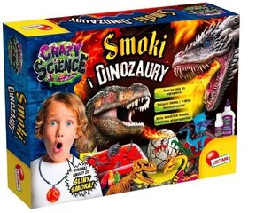 Безумный научный набор «Драконы и динозавры» цена и информация | Развивающие игрушки для детей | hansapost.ee