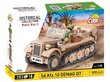 Konstruktor Cobi Sd.Kfz 10 Demag D7, 283-osaline hind ja info | Klotsid ja konstruktorid | hansapost.ee