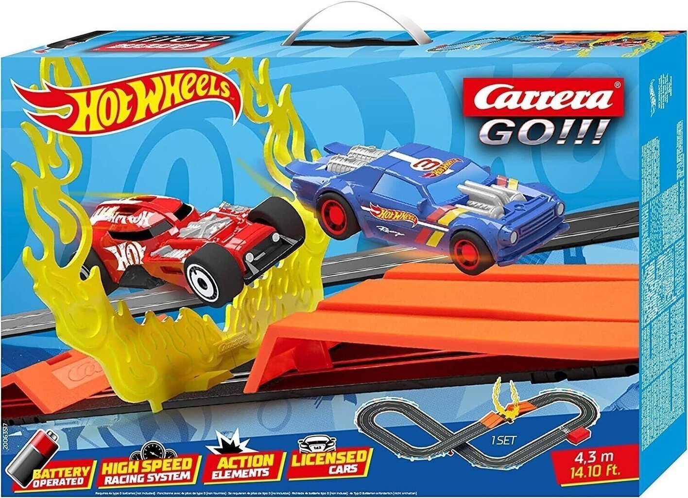 Võistlusrada Hot Wheels Carrera Go hind ja info | Mänguasjad poistele | hansapost.ee