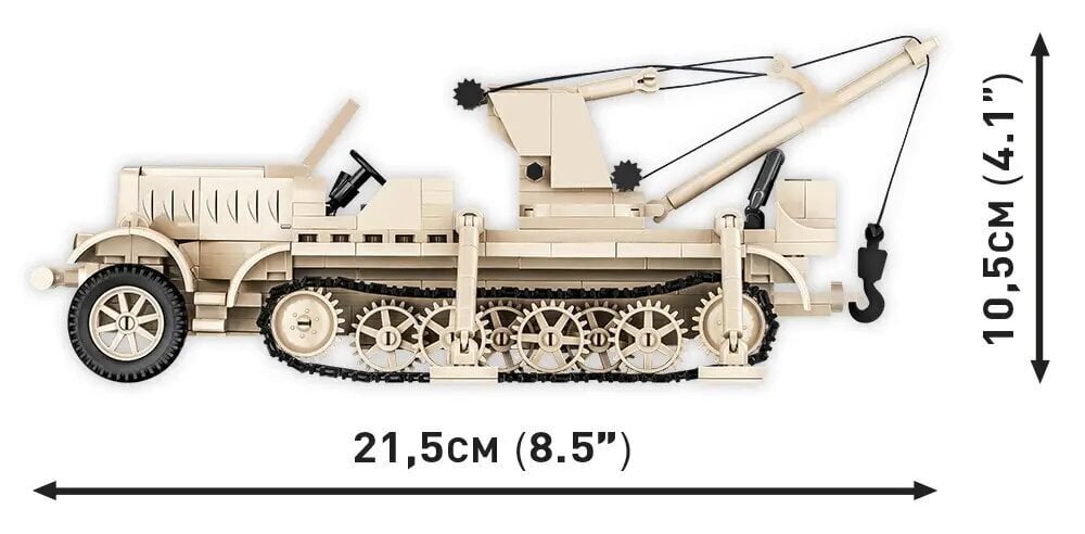 Konstruktor Cobi Sd.Kfz. 9/1 2281, 498-osaline цена и информация | Klotsid ja konstruktorid | hansapost.ee