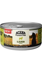 Паштет Acana Premium Lamb для кошек с бараниной, 85г, 8 шт. цена и информация | Кошачьи консервы | hansapost.ee