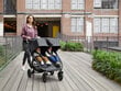 Kaksikute jalutuskäru Baby Jogger Citi Mini GT2, Slate hind ja info | Vankrid, jalutuskärud | hansapost.ee