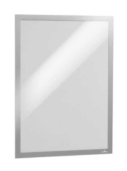Vastupidav kleepuv kahepoolne magnetraam päikesepaisteliste vitriinide jaoks, A3, hõbedane, 2tk hind ja info | Kirjatarvikud | hansapost.ee