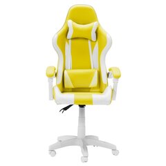 Игровое кресло Wood Garden Carmen 6311, белое/желтое цена и информация | Офисные кресла | hansapost.ee