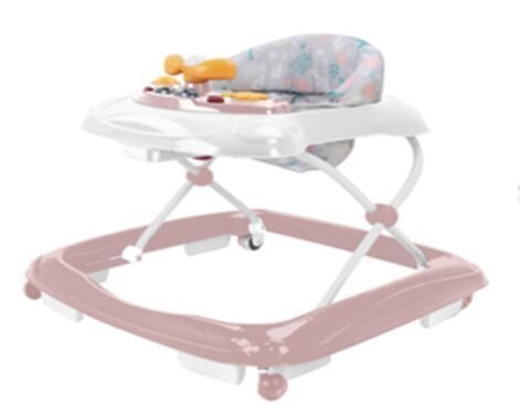 Baby Mix jalutuskäigukast 53274, roosa цена и информация | Laste käimistoolid | hansapost.ee
