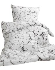 Комплект постельного белья Jerry Fabrics Marble White, 140х200, 2 части цена и информация | Комплекты постельного белья | hansapost.ee