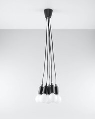Подвесной светильник Sollux Lighting Diego цена и информация | Потолочный светильник, 38 x 38 x 24 см | hansapost.ee