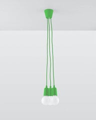 Подвесной светильник Sollux Lighting Diego цена и информация | Потолочный светильник, 38 x 38 x 24 см | hansapost.ee