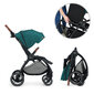 Universaalne käru Kinderkraft Evolution Cocoon 2in1, Midnight Green цена и информация | Vankrid, jalutuskärud | hansapost.ee