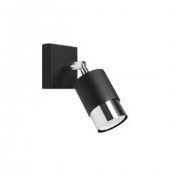 Wall lamp NERO black/chrome BITTERSWEET SHIMMER SL.1064 цена и информация | Настенные светильники | hansapost.ee