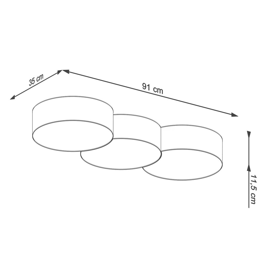 Laelamp Circle 3A цена и информация | Laelambid | hansapost.ee