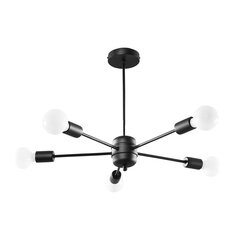 Chandelier LANGO 5 black CRIMSON SL.1022 цена и информация | Люстры | hansapost.ee