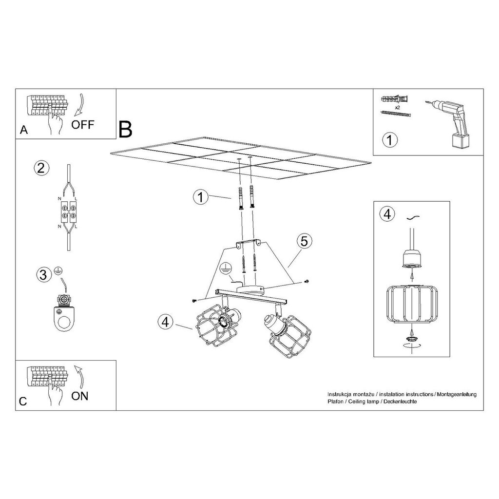 Sollux laelamp Beluci hind ja info | Laelambid | hansapost.ee