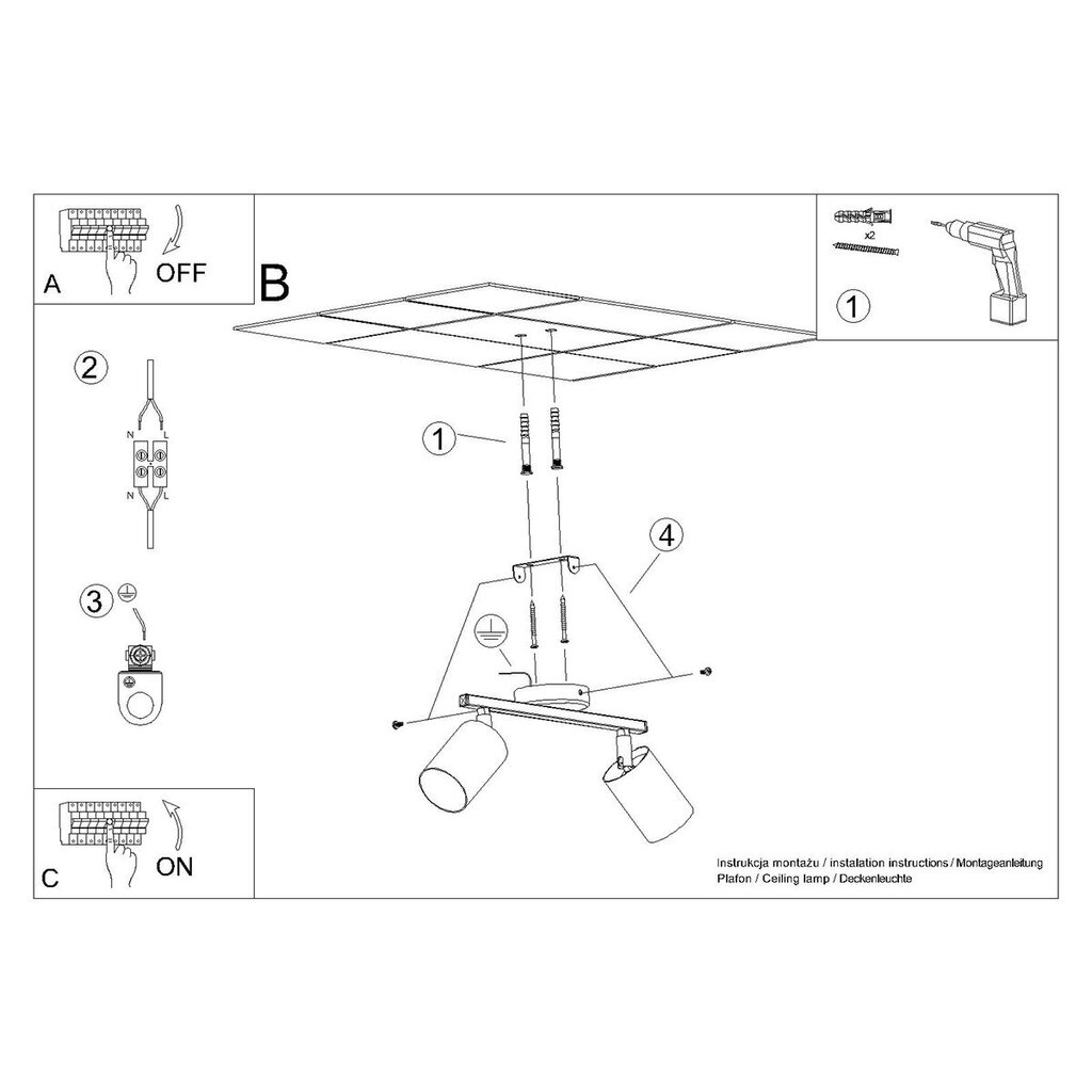 Sollux laelamp Lemmi hind ja info | Laelambid | hansapost.ee